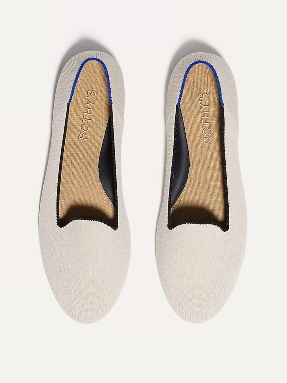 Rothy's The Lounge Loafer In Neutral Beige Size 9.